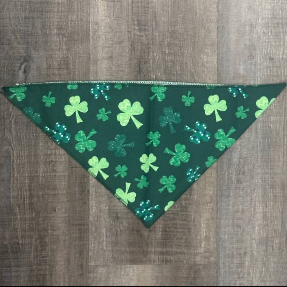 💞 New Green Shamrock St. Patrick’s Day Puppy Dog Pet Bandana